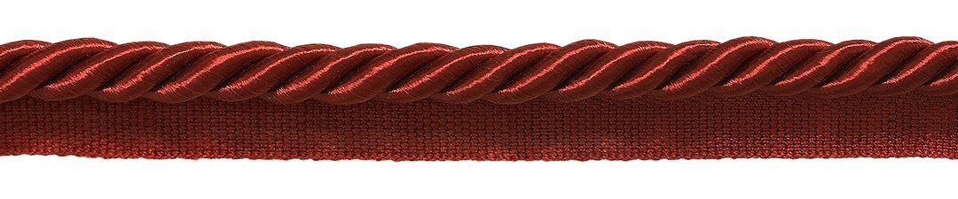 Grande (Jumbo) Cotone Corda Cordino Con Labbro, Colore K9 - Puro Nero