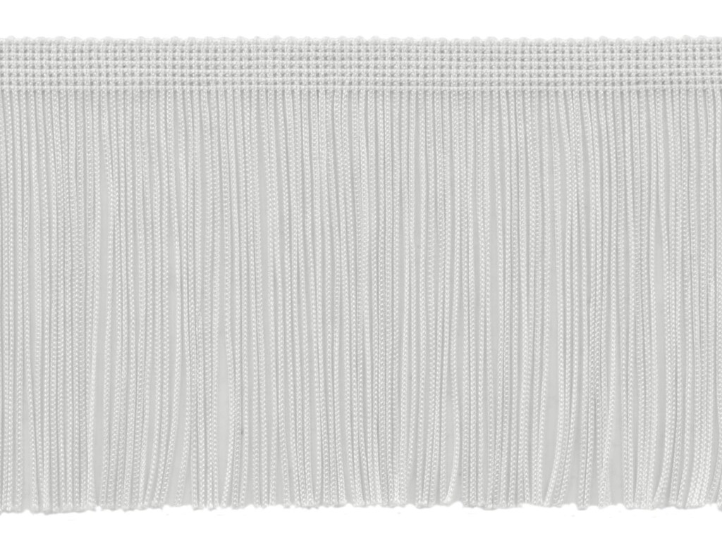 DecoPro Chainette Fringe Trim 10 Metri – Frangia Leggera Color Avorio Per Tende, Cuscini E Abbigliamento