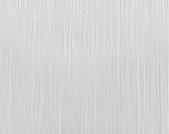 DÉCOPRO 8" (20 cm) ketting met franjes # CF08, puur wit # A1 (helderwit) Verkocht op maat gesneden (36"/3 ft/0,9 m)