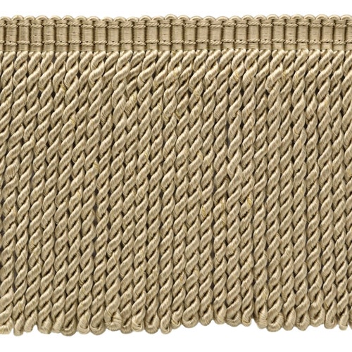 DÉCOPRO 6 Inch Long/Toast Camel Beige Oak Brown Bullion Fringe Trim