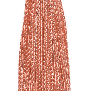 3&quot; (7.5cm) Basic Chainette Tassel | Craft Tassel (RT03), Rose Pink #07 (Rose Pink) Set of 10