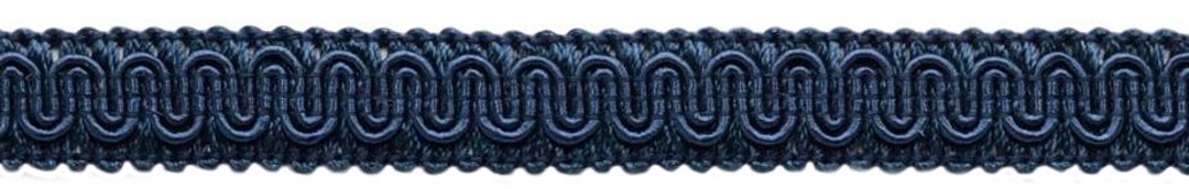5/8 1.5cm Basic Solid Collection Scroll Gimp Braid Trim 0058SG, Dusty
