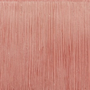 DÉCOPRO 8" (20cm) Chainette Fringe Trim # CF08, Rose Pink #07 (Rose Pink) Sold By The Yard (36"/3 ft/0.9m)