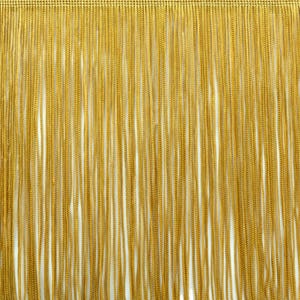 DÉCOPRO 8" (20cm) Chainette Fringe Trim # CF08, Antique Gold #C4 (Dark Yellow Gold) Sold By The Yard (36"/3 ft/0.9m)