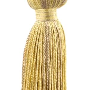 DÉCOPRO 3" (7,5 cm) Nappa a campana, 1" (2,5 cm) Nappa ad anello/artigianato BT3 Honey Gold #PR07 (Oro chiaro, Oro giallo, Beige chiaro) Venduti singolarmente