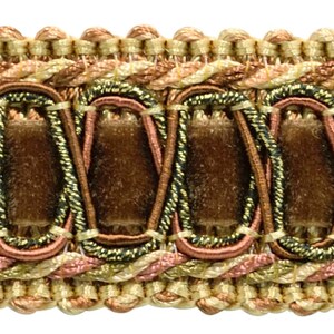 Noblesse Collection Beaded Tassel Fringe Trim - 3 Inch (7.5cm) Long, Cappuccino Brown, Sold By The Yard - View #11