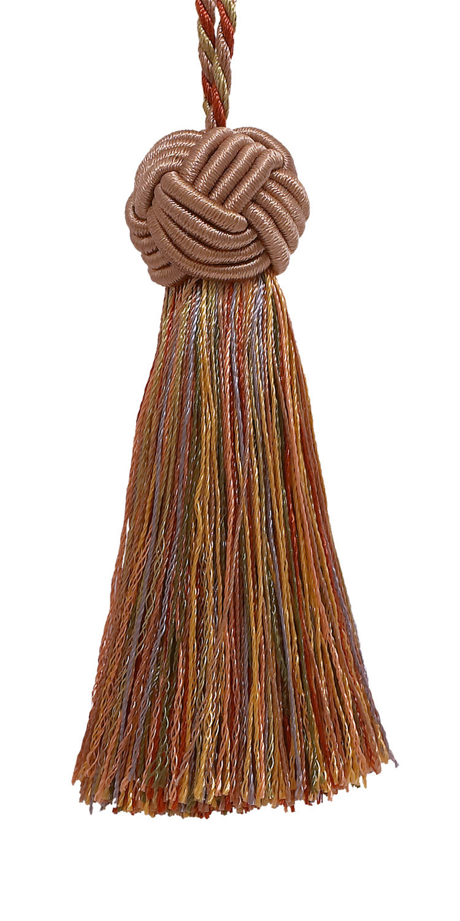 Decorativo 3.5 Borla / Bronce claro verde oliva Etsy