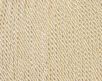 9" (22.5cm) Long Traditional Bullion Fringe Trim (Style# BFS9), Cream Ivory #A2 (Ivory / Cream) 5 Yards (15 ft/4.5m)