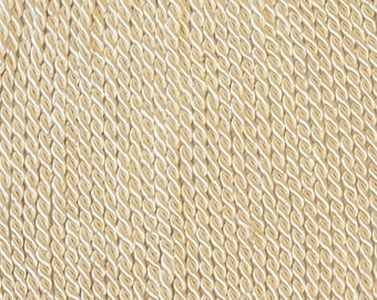 9" (22.5cm) Long Traditional Bullion Fringe Trim (Style# BFS9), Cream Ivory #A2 (Ivory / Cream) Sold By The Yard (36"/3 ft/0.9m)