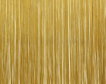 DÉCOPRO 12" (30.5cm) Long Solid Chainette Fringe Trim # CF12, Antique Gold #C4 (Dark Yellow Gold) Sold By The Yard (36"/3 ft/0.9m)