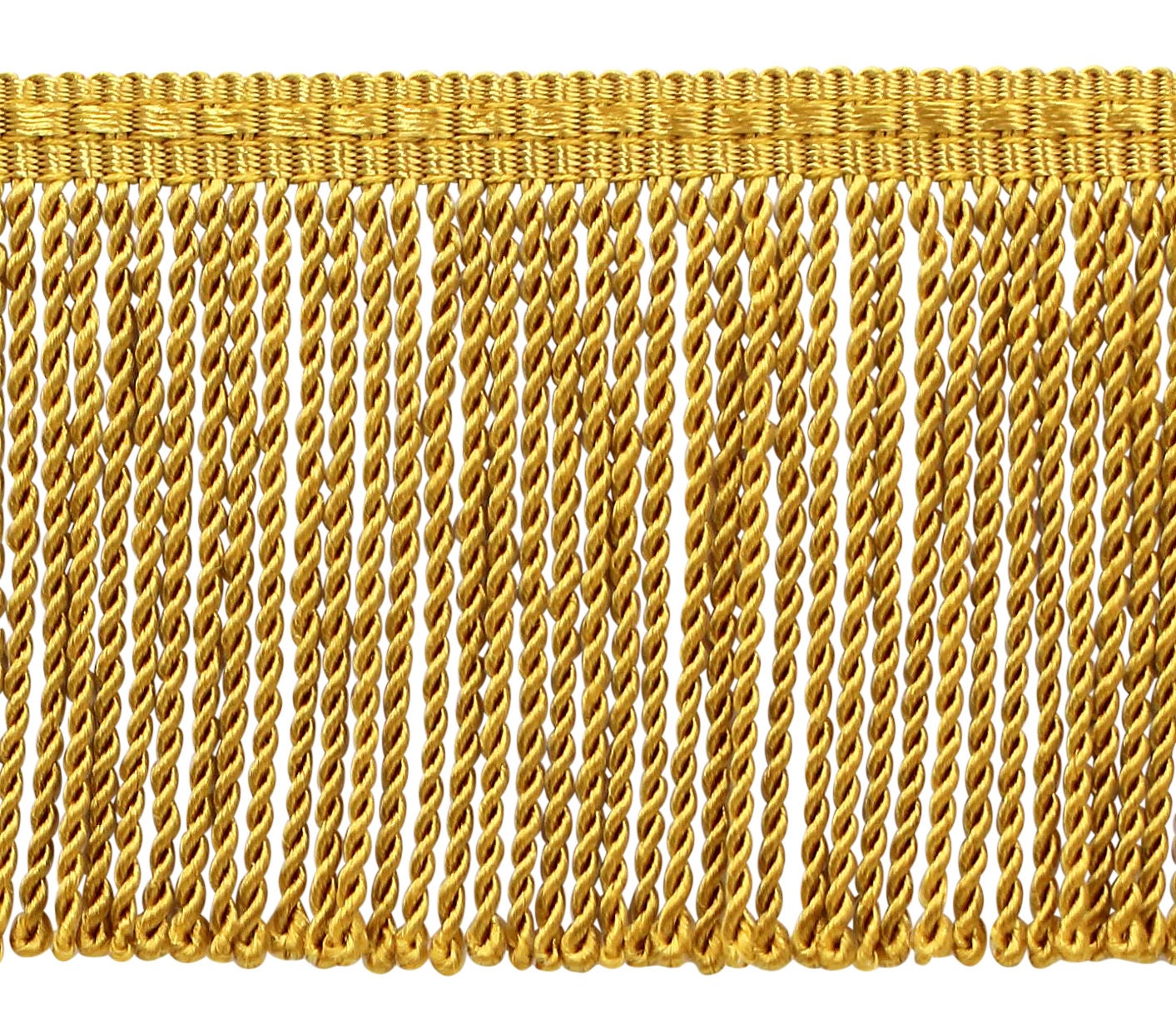 210.1 Metallic bullion fringe bright gold 1-1/4 (30mm)