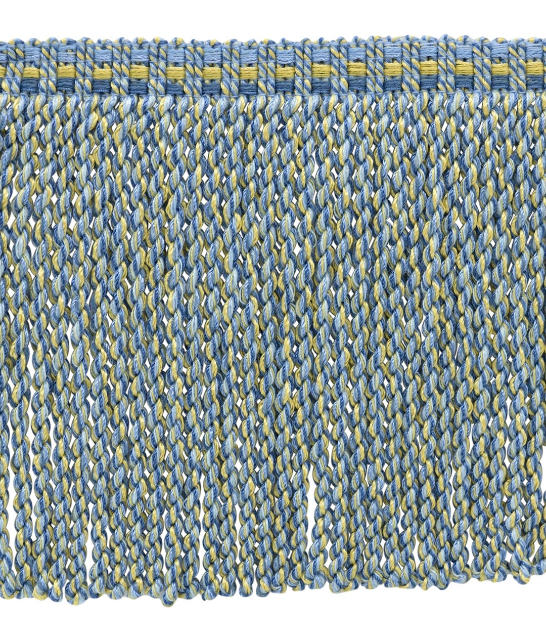 3 (7.5cm) Basic Trim Collection Thin Bullion Fringe Trim with Decorative  Knitted Gimp Header (Style# BFT3), 10 Yards (30 ft/9.5m)