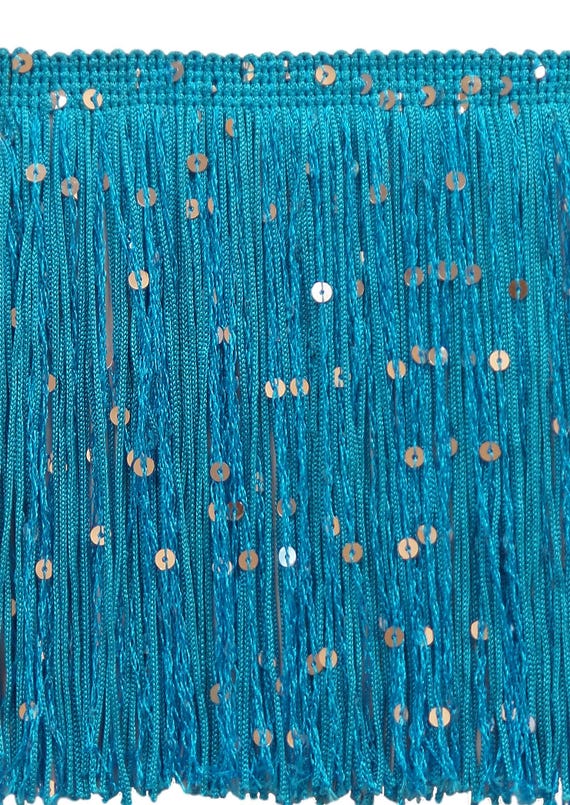 thumbnail image 2 of 3" Chainette Fringe Trim, Polyester, Decorative, Versatile For Costumes 2 of 12