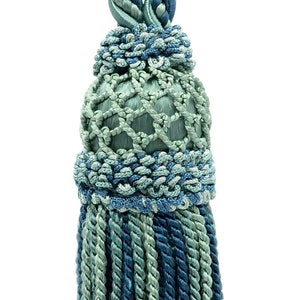 DÉCOPRO Curtain & Drapery Tassel Tieback, Tassel Length 8&quot; (20cm), Spread 35&quot; (88.5cm) # TBE8 #EL17 Sold Individually