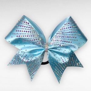 Rhinestone cheer bow, cheer bow, competition bows, team bows