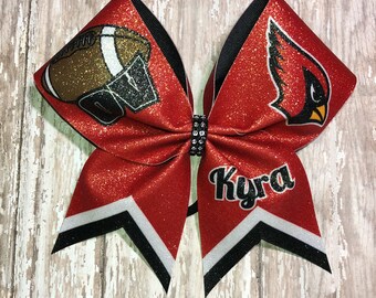 Custom School Cheer Bow: Team Spirit Hair Bow