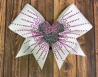 Rhinestone Cheer Bow: Competition Team Hair Bow