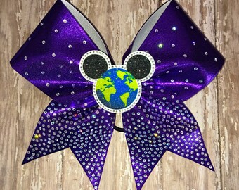 Rhinestone bow, worlds champ bow