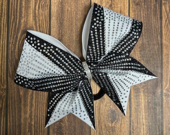 Rhinestone Cheer Bow: Competition Team Hair Bow