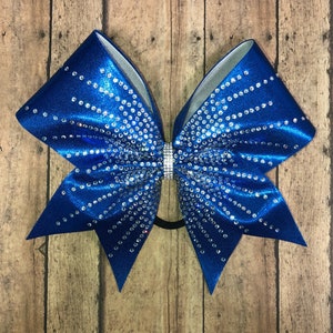 Rhinestone Cheer Bow: Competition Team Hair Bow