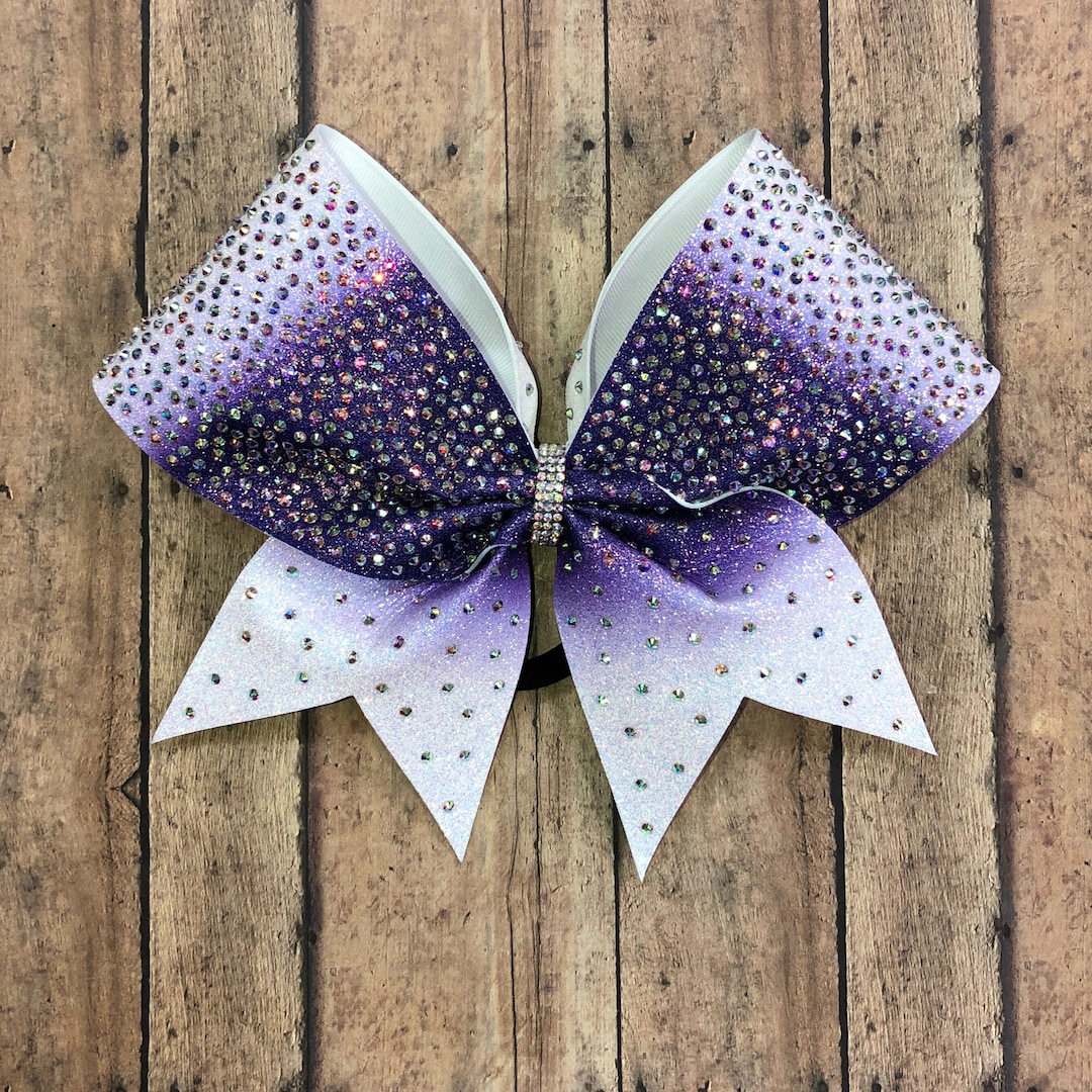 Rhinestone Cheer Bow Cheer Bows Competition Bows Team Bows Etsy