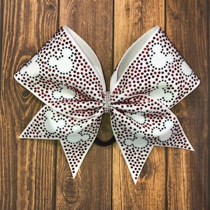 Nationals cheer bows, Summit cheer bows, Rhinestone cheer bow, Mickey cheer bow