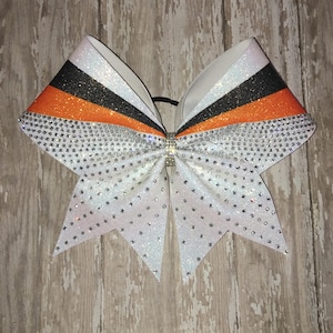 Rhinestone Cheer Bow: Team Competition Hair Bow