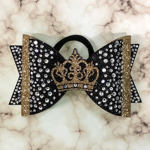 Rhinestone cheer bow, cheer bow, competition bows, team bows