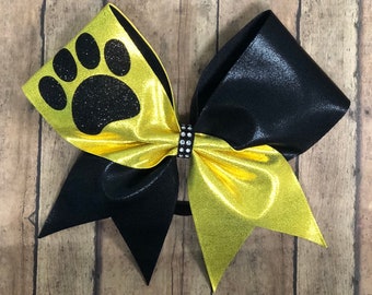 Cheer bow, school cheer bows, sideline cheer, high school cheer