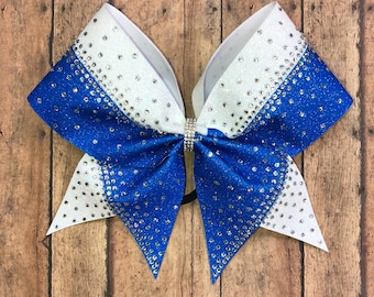 Rhinestone Cheer Bow: Glitter Competition Team Bow