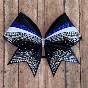 Rhinestone Cheer Bow: Competition Team Hair Bow