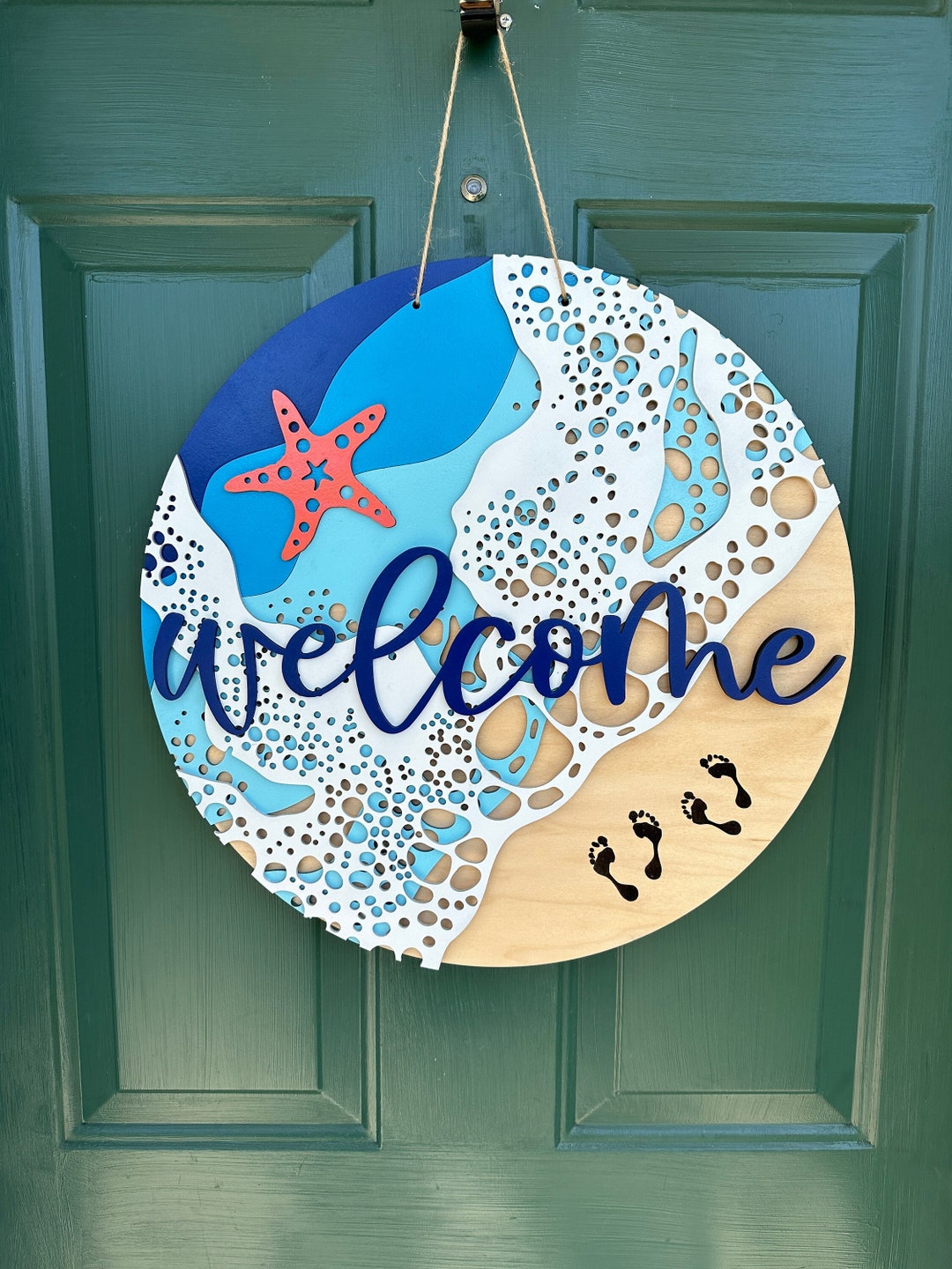 BAGGUCOR 2mx1m Modern Nautical Decorative Fishing Net Seaside Beach Shell Party Door Wall Decor Home Decoration, Blue