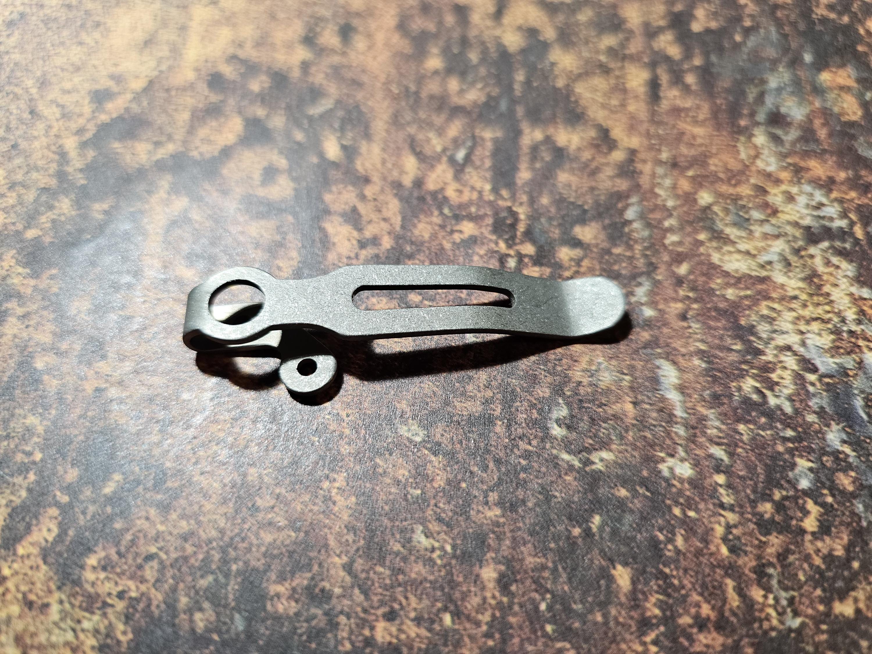 Cold Steel AD10 Split Tail Design Titanium Pocket Clip - Etsy
