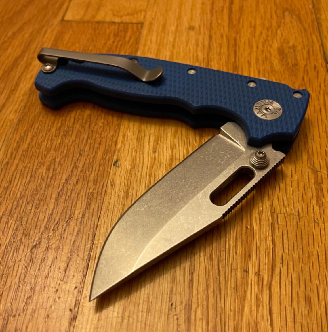 Plain Design Titanium Pocket Knife Clip for Demko AD20 & Etsy