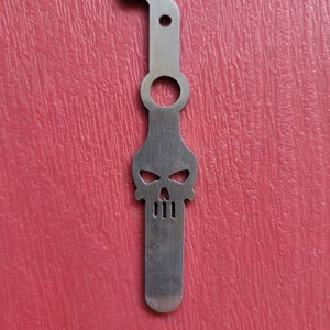 Cold Steel AD10 Skull Design Titanium Pocket Clip