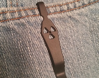 RAD Design -  Titanium Pocket Knife Clip for Selected Benchmade and Emerson Models