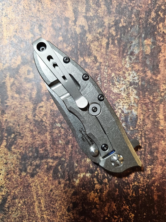 Zero Tolerance ZT0562 Pocket Clip With Chevron Design - Etsy