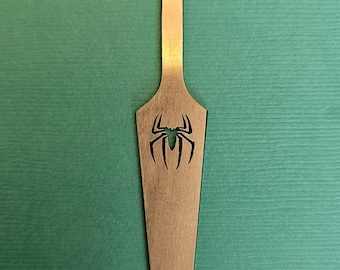 Spider Design -  Titanium Pocket Knife Clip for Selected Spyderco and Byrd Models