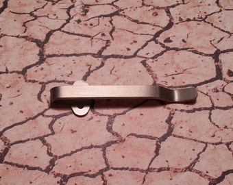 Stealth Design -  Titanium Pocket Knife Clip for Selected Spyderco and Byrd Models
