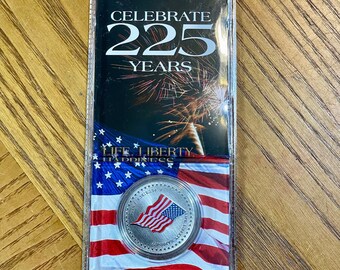 2001 USA 225 Years Commemorative Medallion: Royal Canadian Mint