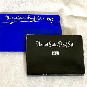 Vintage US Mint Proof Set: San Francisco - 1972S or 1980S