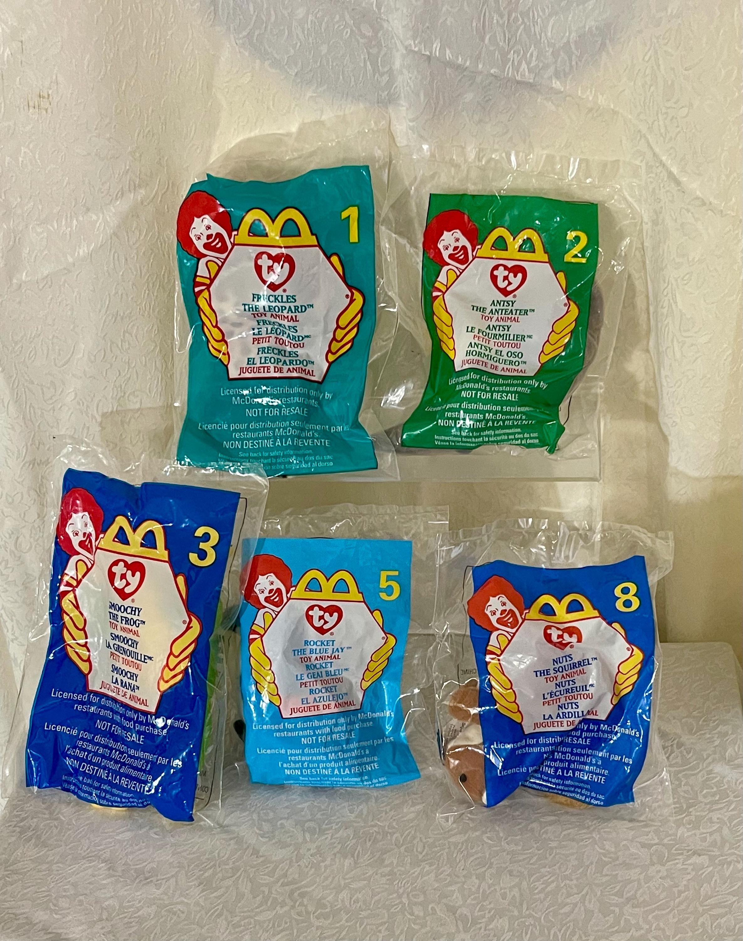 Spike Beanie Baby Mcdonalds Vintage Mcdonald's Ty Teenie Beanie