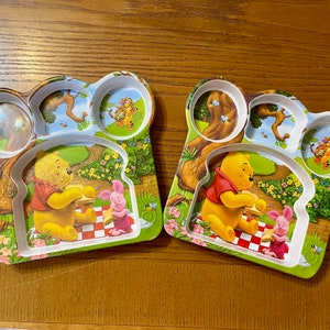 Winnie the Pooh Melamine Plate - Etsy