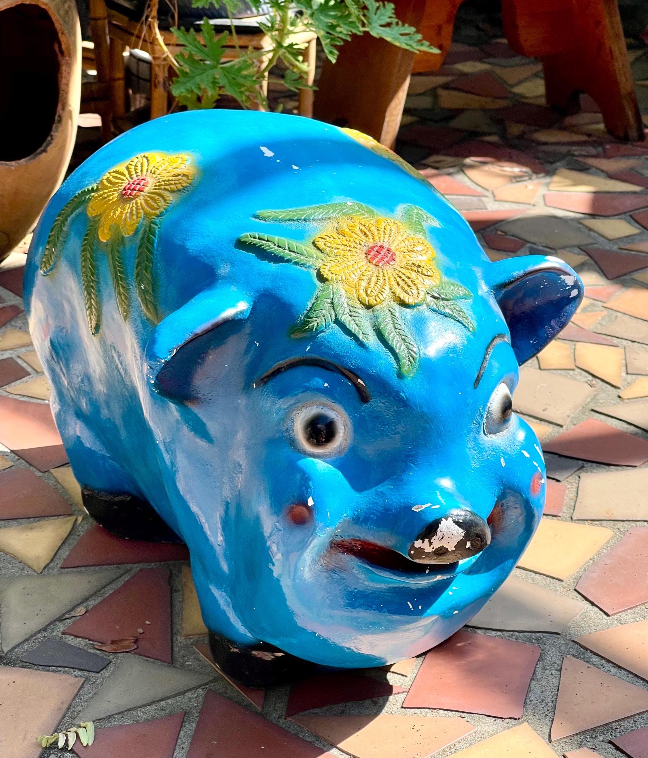 Large Chalkware Bank - Etsy Large Chalkware Bank - Etsy
