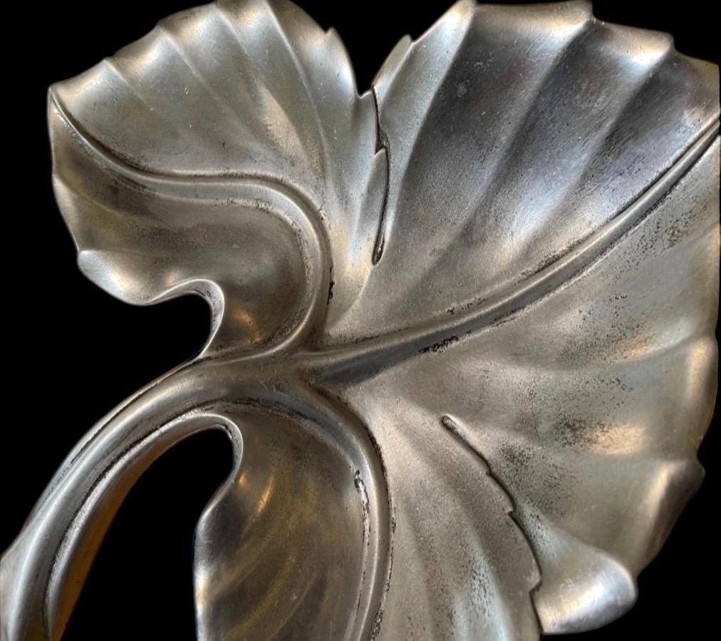 Vintage Royal Hickman Bruce Fox RH4 Cast Aluminum Leaf Plate