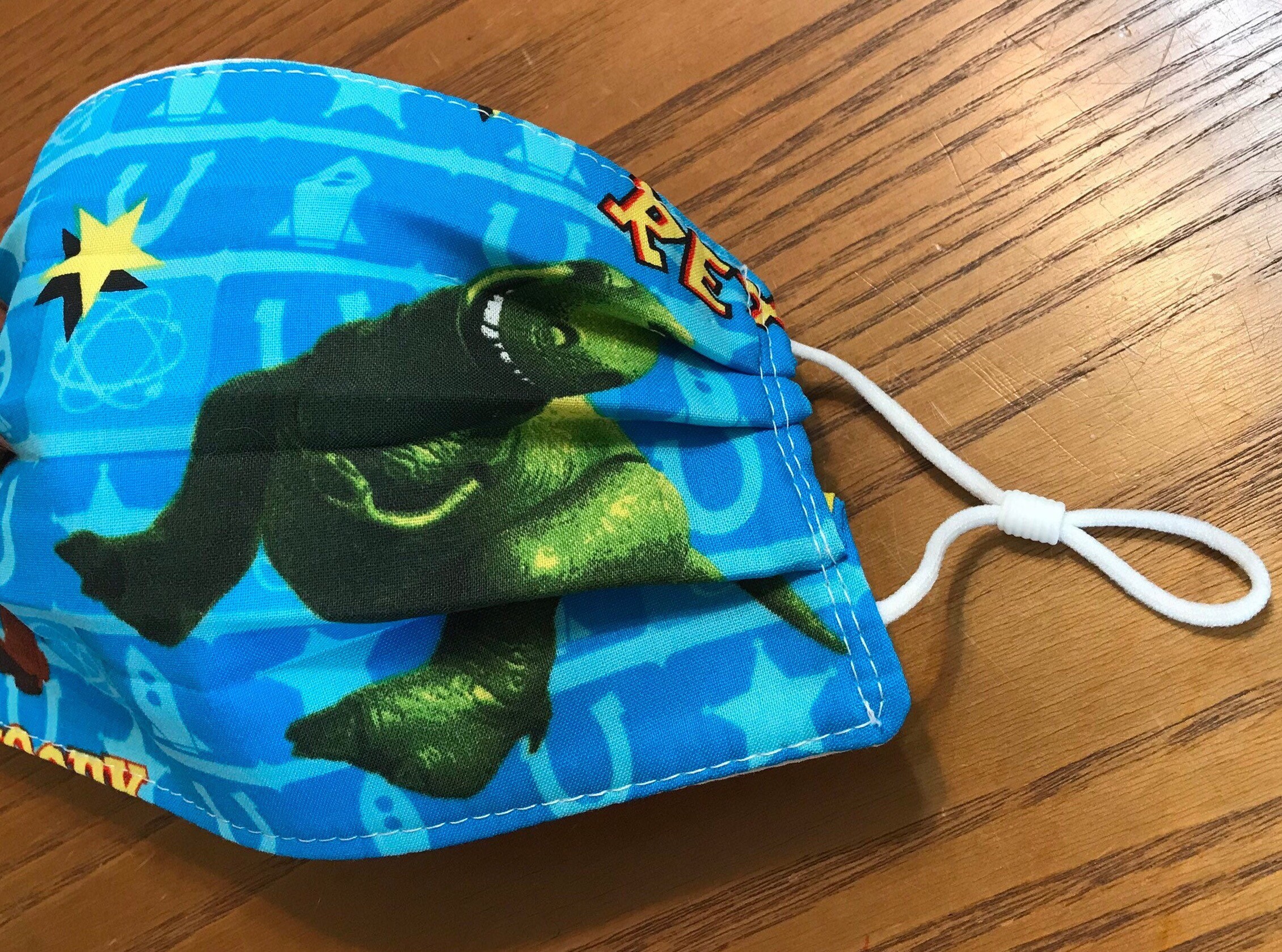 Face Mask w/Toy Storys Favorite Woody and Jessie Cotton | Etsy