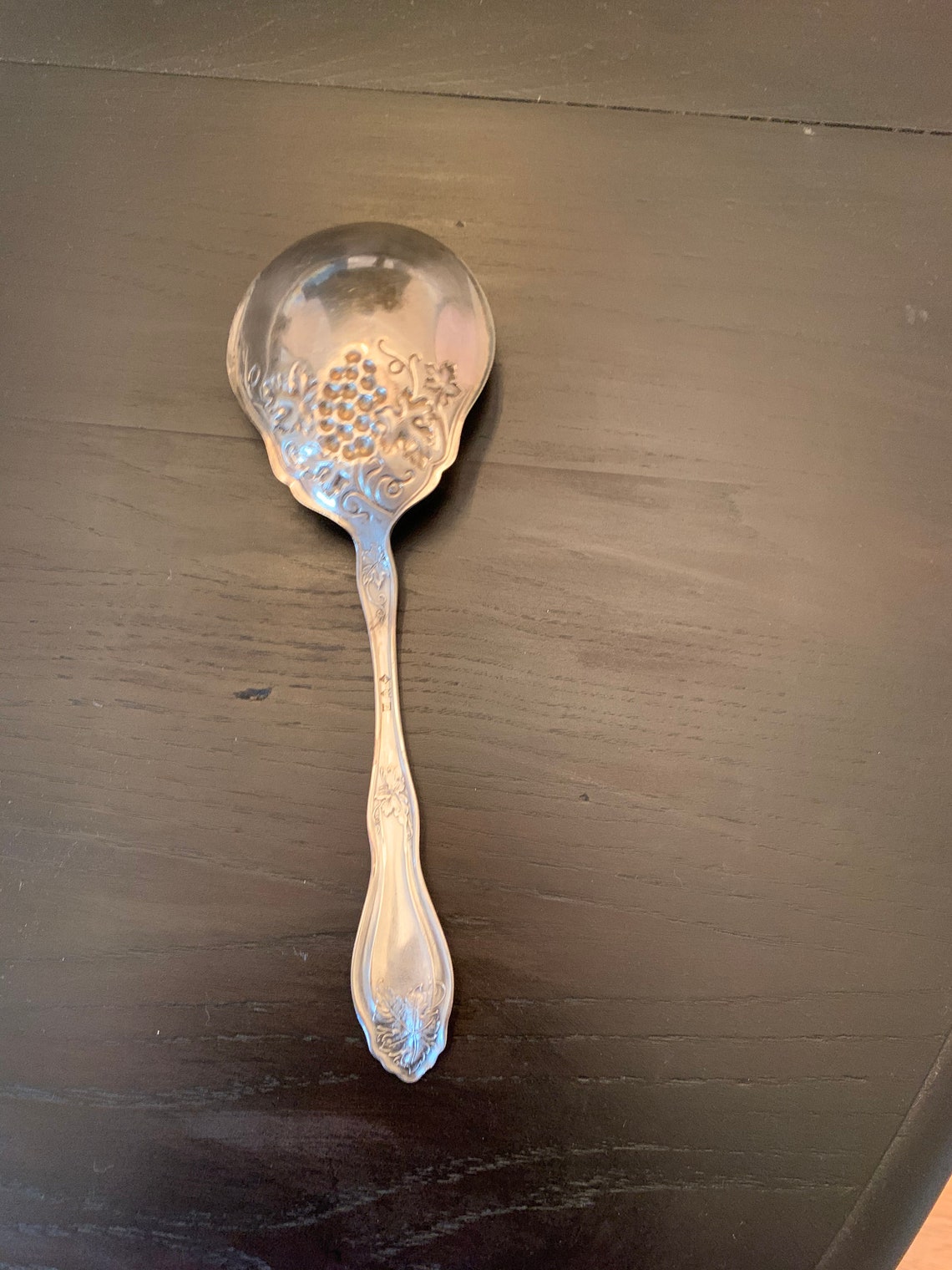 Paragon Triple Silverplate Angelica Grapes Serving Spoon Etsy