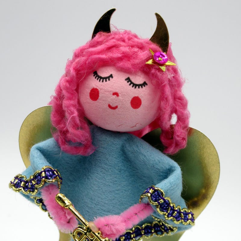 Tree Topper Devil - Etsy