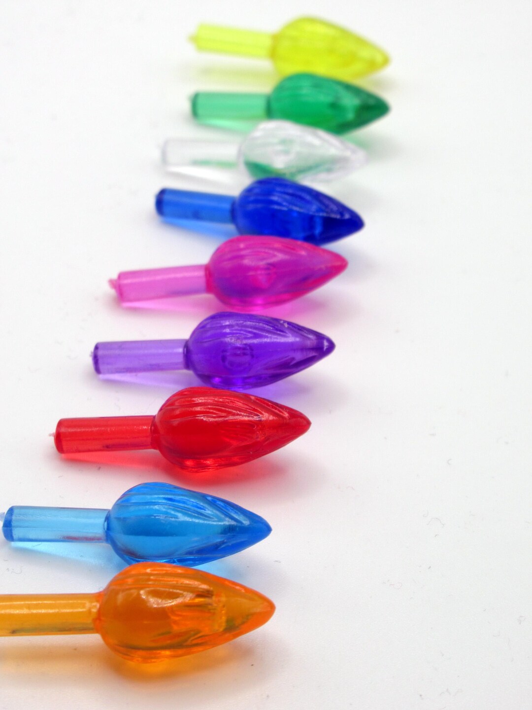 Ceramic Tree Replacement Bulbs Twist 48 Glorious Multi Color Christmas ...