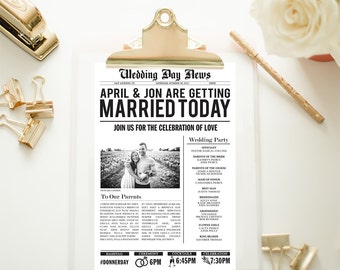 Customized Newspaper DIGITAL FILE ONLY